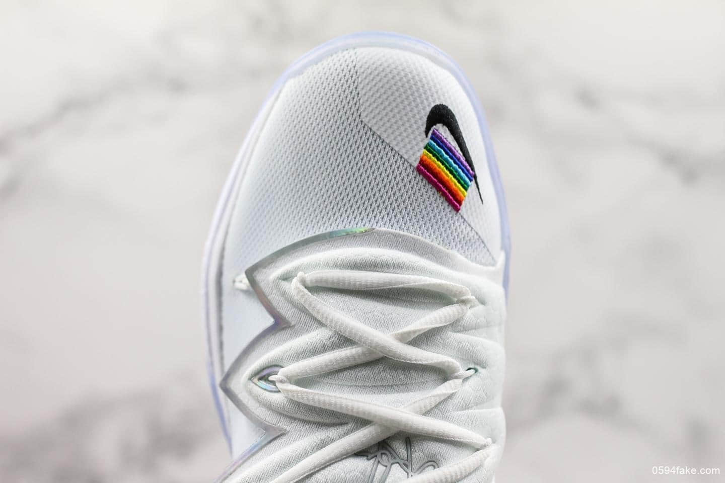 耐克nike kyrie 5 true ep betrue欧文5代彩虹勾实战篮球鞋纯原版本