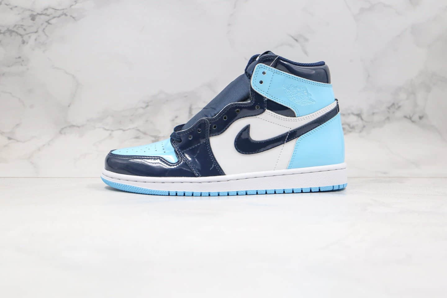 乔丹airjordan1retrohighoguncpatent纯原版本高帮aj1全明星漆皮北卡