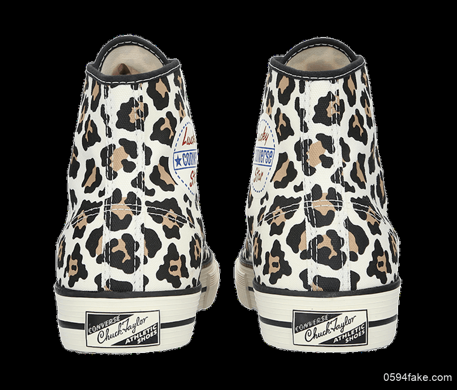 Converse Lucky Star High Top Leopard Print狂野的豹纹印花夺人眼球