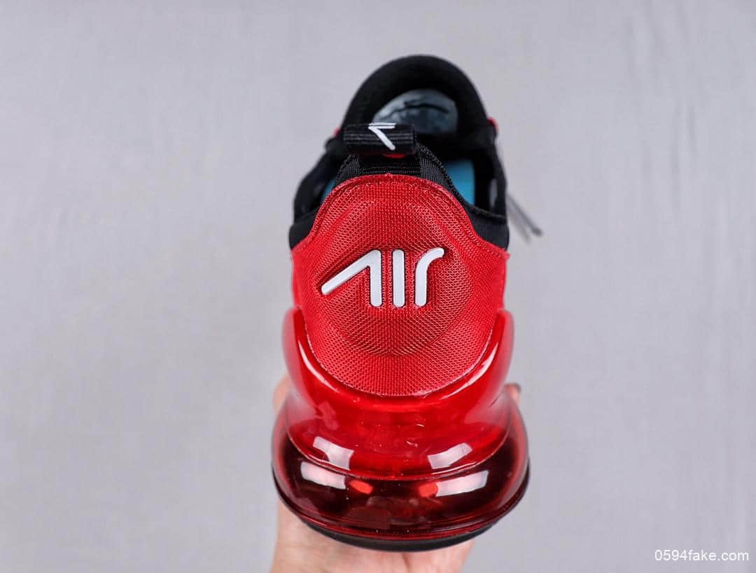 耐克Nike Air Max 270纯原版本最高工艺唯一原底气垫后半掌气垫慢跑鞋 货号：AH8050-022