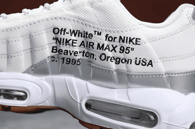 Nike Air Max 95 OG白银 耐克THE10公司级子弹95复古运动鞋 货号：609048-109