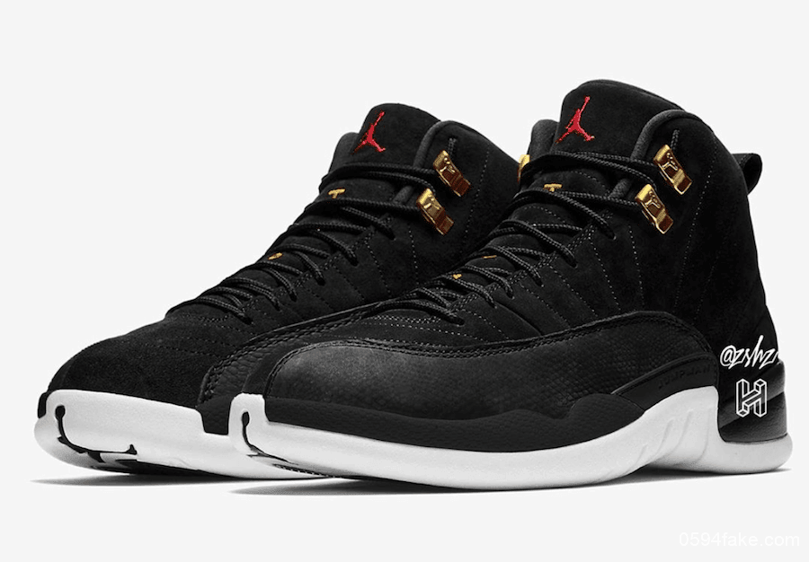 还是那个熟悉的金扣！Air Jordan 12“Reverse Taxi”将于11月9日发售 货号：130690-017