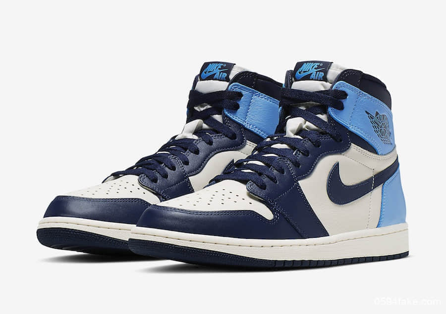 Air Jordan 1 Retro High OG“Obsidian”释出官图！配色真的爱了！ 货号：555088-140