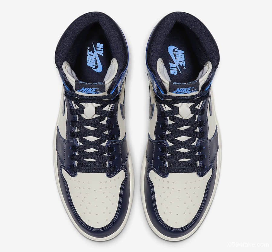 Air Jordan 1 Retro High OG“Obsidian”释出官图！配色真的爱了！ 货号：555088-140