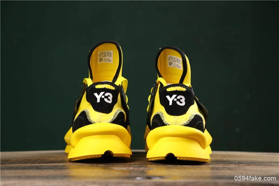 阿迪达斯Adidas Y-3 Kaiwa Chunky Sneakers三本耀司纯原版本凯瓦系列复古百搭轻量老爹鞋 货号：BC0937