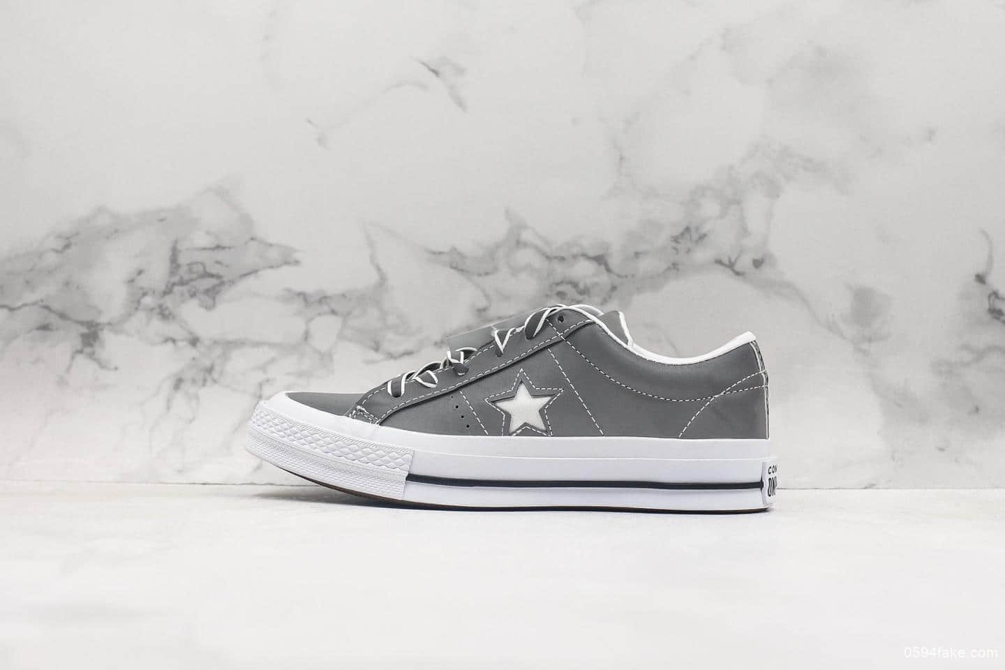 匡威Converse One Star Academy Low Top真标版本杰克一星木村全系列经典低帮复古百搭硫化板鞋3M反光变色龙蓝底