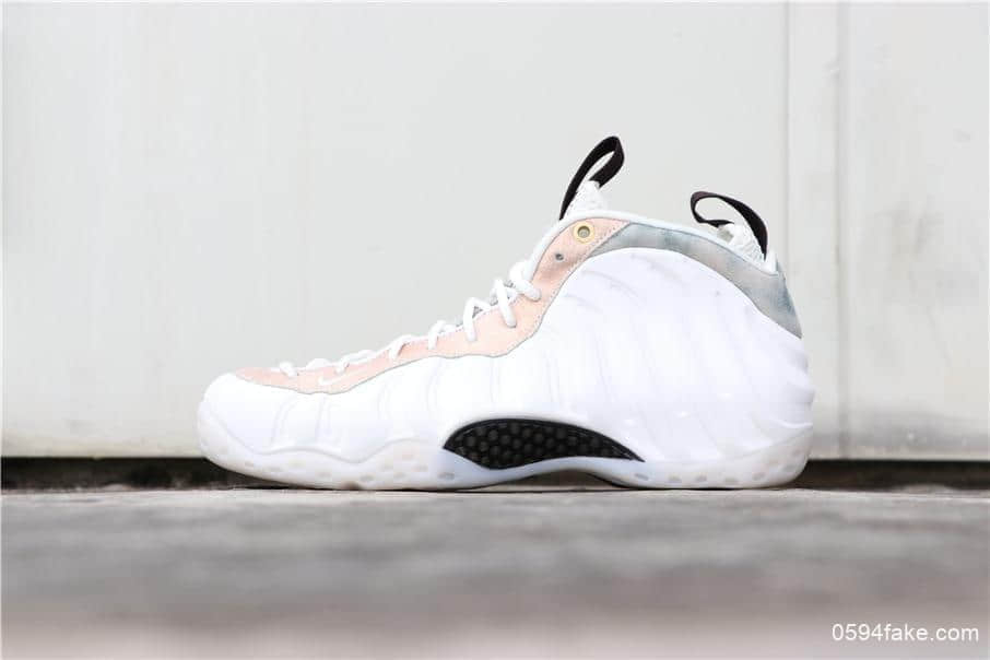 耐克Nike Wmns Air Foamposite One Summit WhiteNBA球星安芬尼·哈达威签名喷泡一代中帮休闲运动文化篮球鞋白银大理石喷奶茶喷泡 货号：AA3963-101