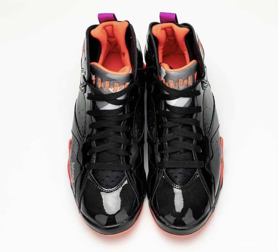 全漆皮鞋面酷到爆！Air Jordan 7 WMNS “Black Patent Leather”将于10月31日发售！ 货号：313358-006