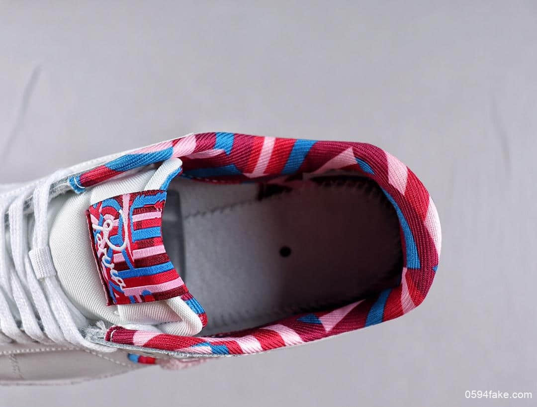 耐克Parra x Nike SB Blazer GT公司级开拓者低帮经典百搭休闲运动板鞋白皮马戏团三色彩钩联名款 货号：CN4507-100