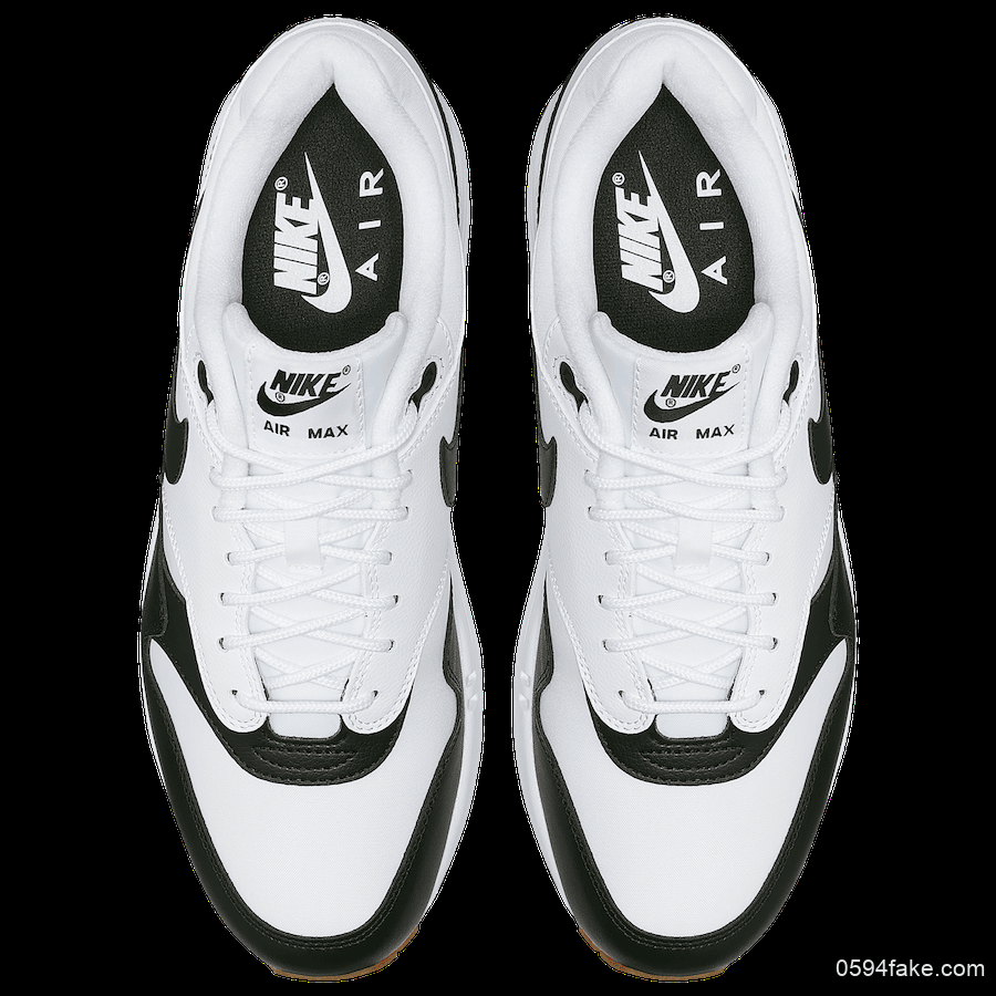 Nike Air Max 1再迎新配色！黑白配+生胶色外底！干练简约！ 货号：CQ9965-100