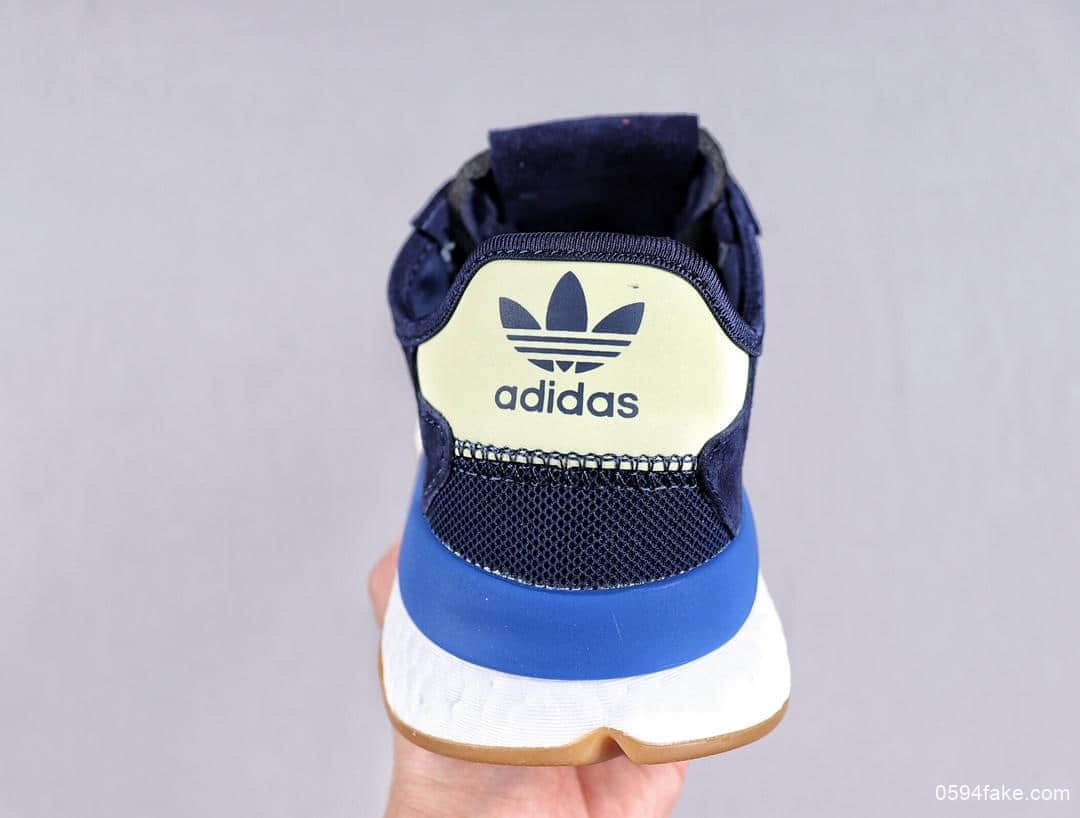 阿迪达斯Adidas Nite Jogger 2019 Boost公司级3M反光联名夜行者复古跑鞋原盒原标全掌Boost科技 货号：EG2956