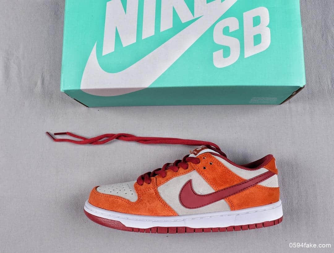 耐克Nike SB Dunk Low Pro公司级版本Dunk休闲低帮化板鞋区别市面通货版本 货号：BQ6817-202