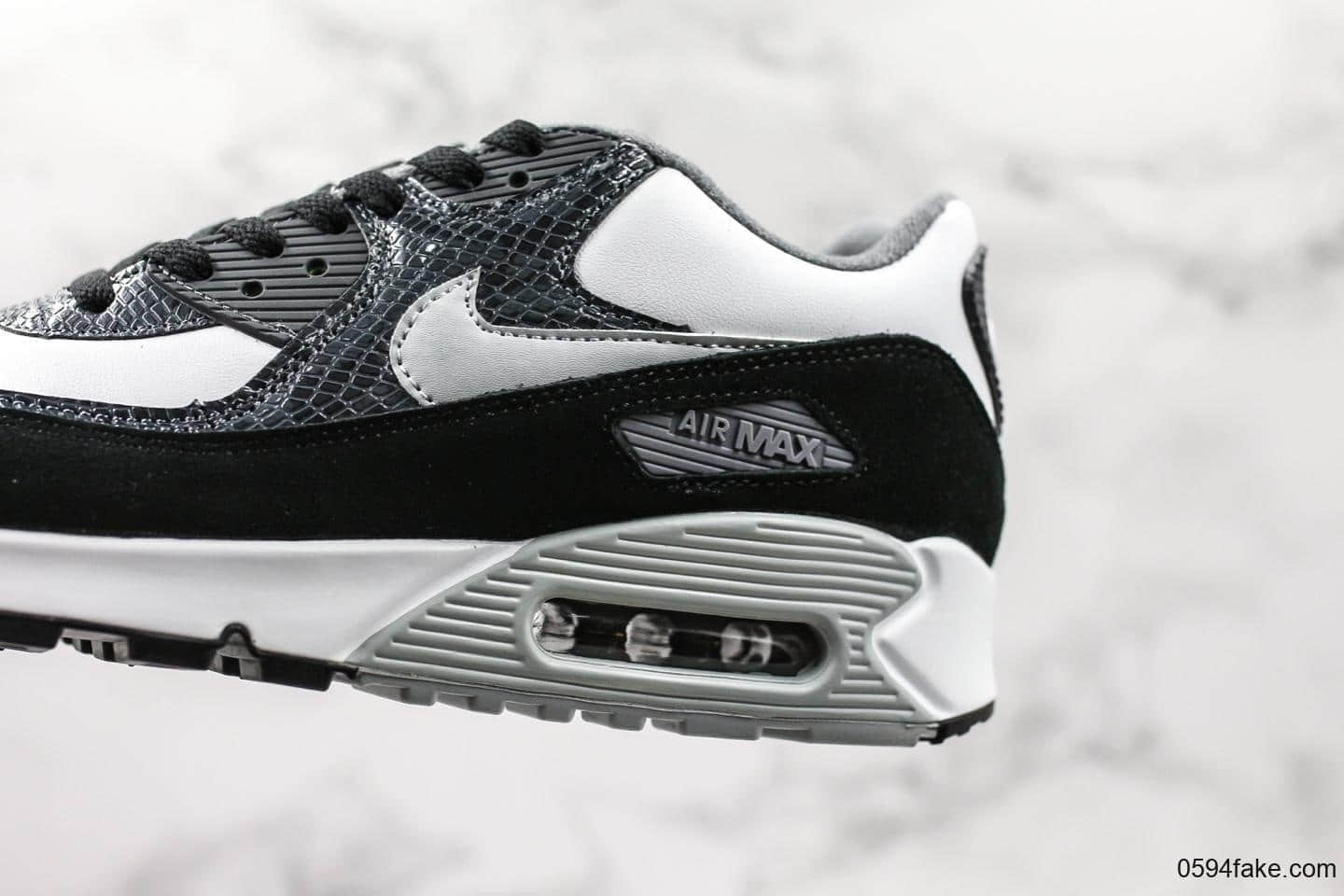 耐克Nike AIR MAX 90公司级版本MAX 90系列经典增高复古小气垫运动跑鞋 货号：CD0916-100