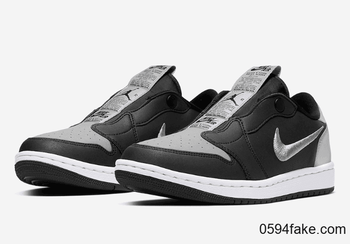 元年影子灰配色！Air Jordan 1 Low Slip“Shadow”释出官图！ 货号：CQ0297-001