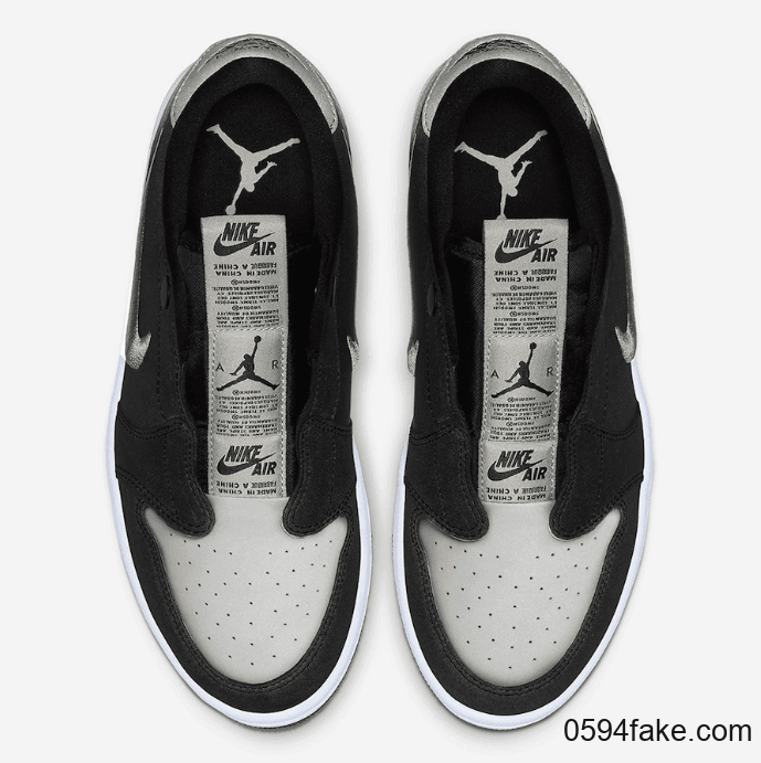 元年影子灰配色！Air Jordan 1 Low Slip“Shadow”释出官图！ 货号：CQ0297-001