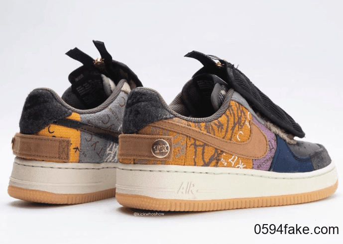 将拼接玩到极致！全新Travis Scott x Nike Air Force 1 Low将于11月发售！ 货号：CN2405-900