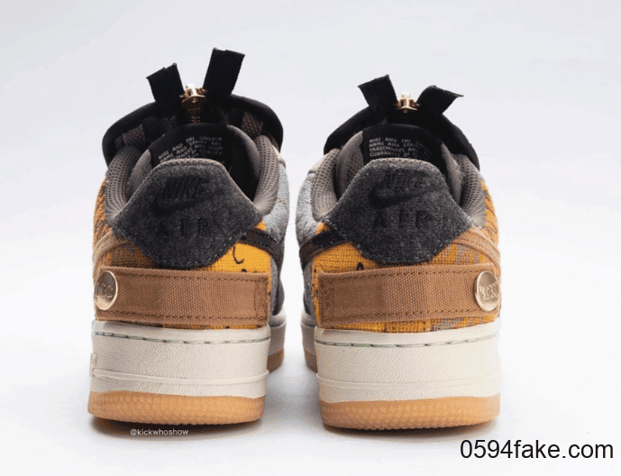 将拼接玩到极致！全新Travis Scott x Nike Air Force 1 Low将于11月发售！ 货号：CN2405-900