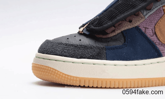 将拼接玩到极致！全新Travis Scott x Nike Air Force 1 Low将于11月发售！ 货号：CN2405-900