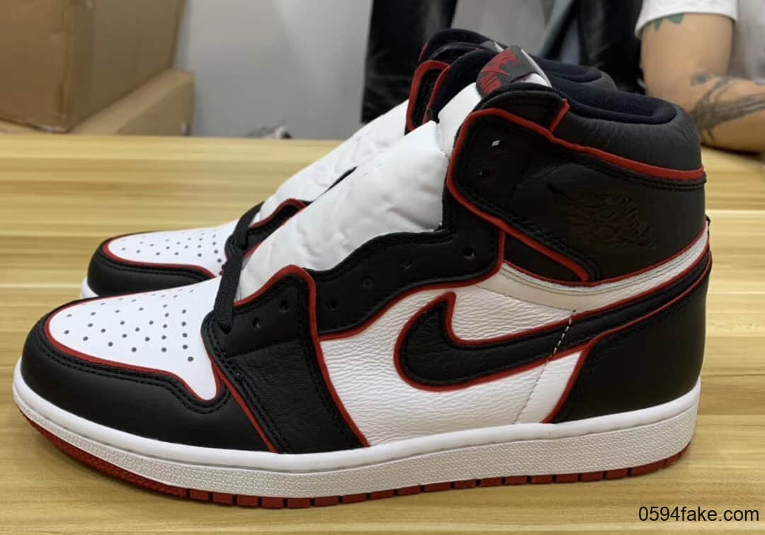 Air Jordan 1 High OG “Who Said Man Was Not Meant To Fly”最新实物图释出！黑五发售！ 货号：555088-062