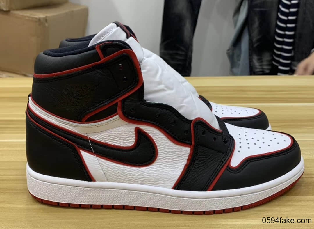 Air Jordan 1 High OG “Who Said Man Was Not Meant To Fly”最新实物图释出！黑五发售！ 货号：555088-062