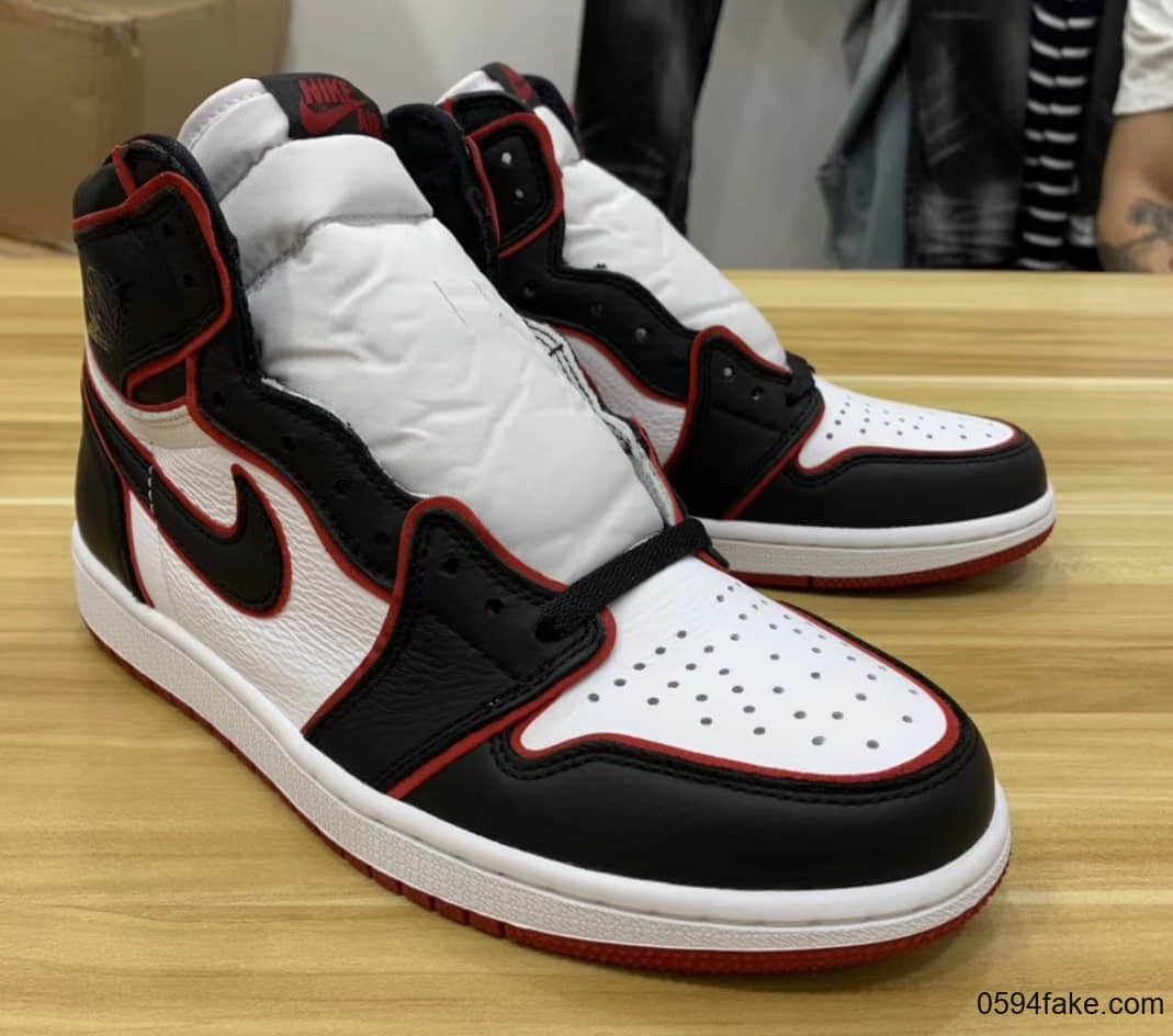 Air Jordan 1 High OG “Who Said Man Was Not Meant To Fly”最新实物图释出！黑五发售！ 货号：555088-062