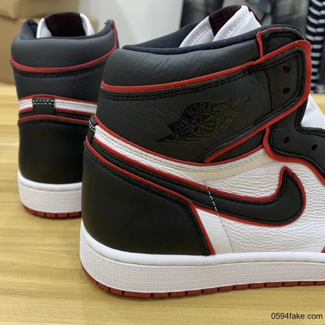 Air Jordan 1 High OG “Who Said Man Was Not Meant To Fly”最新实物图释出！黑五发售！ 货号：555088-062