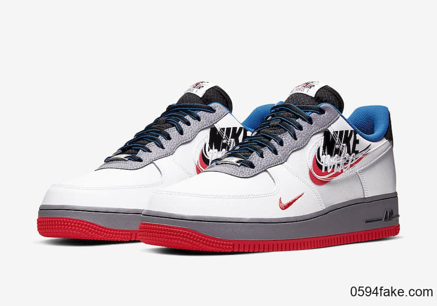 光是钩子就够你看了！这双Nike Air Force 1“ Script Swoosh”你打几分？ 货号：CT1620-100