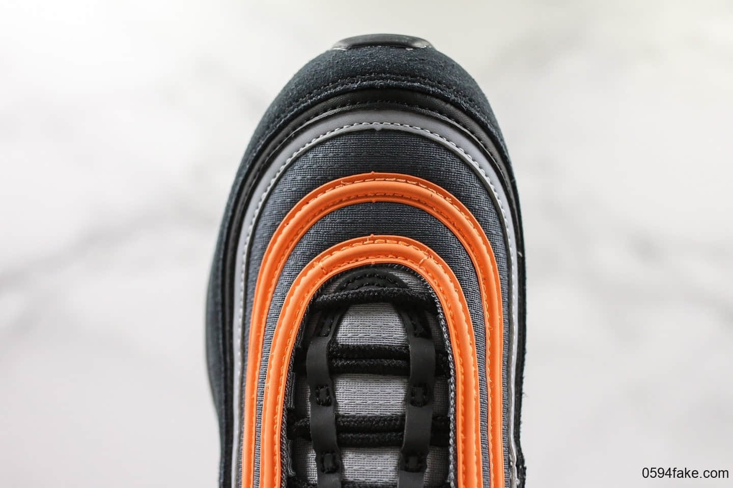 耐克Nike Air Max 97全新配色纯原版本子弹头97气垫鞋原档案数据开发 货号：921522-013