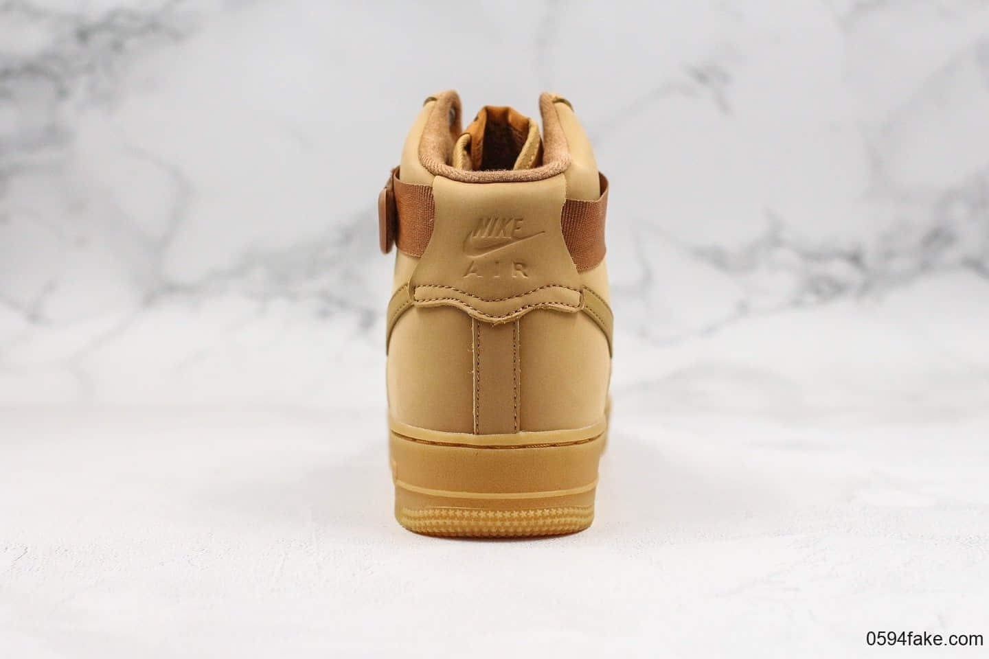 耐克Nike Air Force 1 Low 07 LV8Wheat Flax纯原版本全新二代空军一号雪花绑带高帮小麦色经典百搭休闲运动板鞋 货号：CJ9178-200