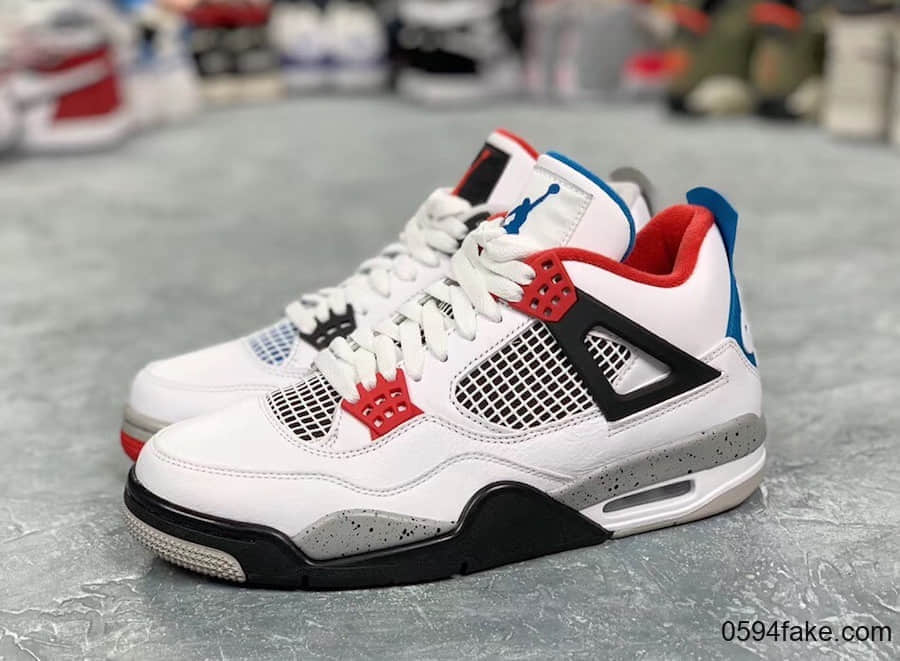 最新实物图释出！Air Jordan 4“ What The”下月发售！不要错过！ 货号：CI1184-146