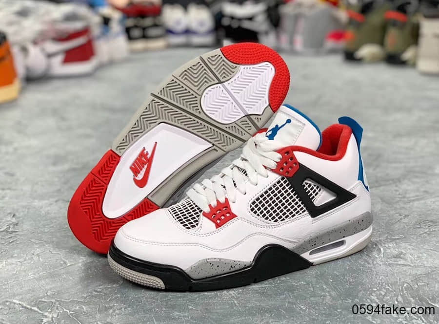 最新实物图释出！Air Jordan 4“ What The”下月发售！不要错过！ 货号：CI1184-146