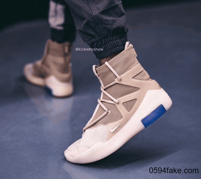 秋日气质燕麦色！Nike Air Fear of God 1“ Oatmeal”将于11月2日发售！ 货号：AR4237-900