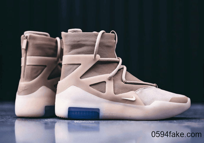 秋日气质燕麦色！Nike Air Fear of God 1“ Oatmeal”将于11月2日发售！ 货号：AR4237-900