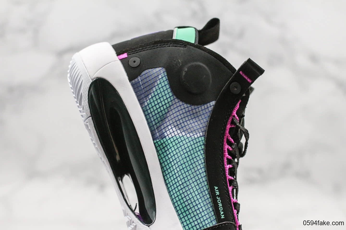 乔丹Air Jordan 34 Eclipse纯原版本AJ34电光紫实战篮球鞋原盒原标市售唯一纯原版本 货号：BQ3381-400