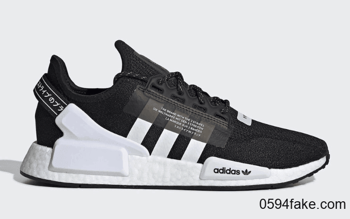 经典黑白配！全新adidas NMD V2系列即将登场！ 货号：FV9021