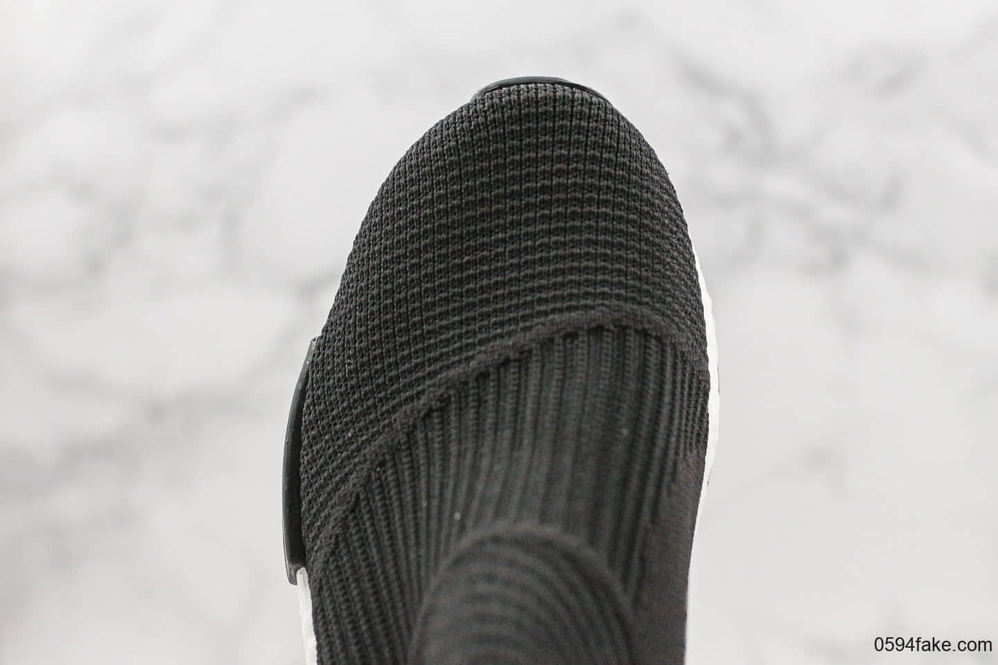阿迪达斯Adidas Originals NMD CS1 PK纯原版本中帮黑白袜子鞋内置真Boost中底原盒原标 货号：BD7733