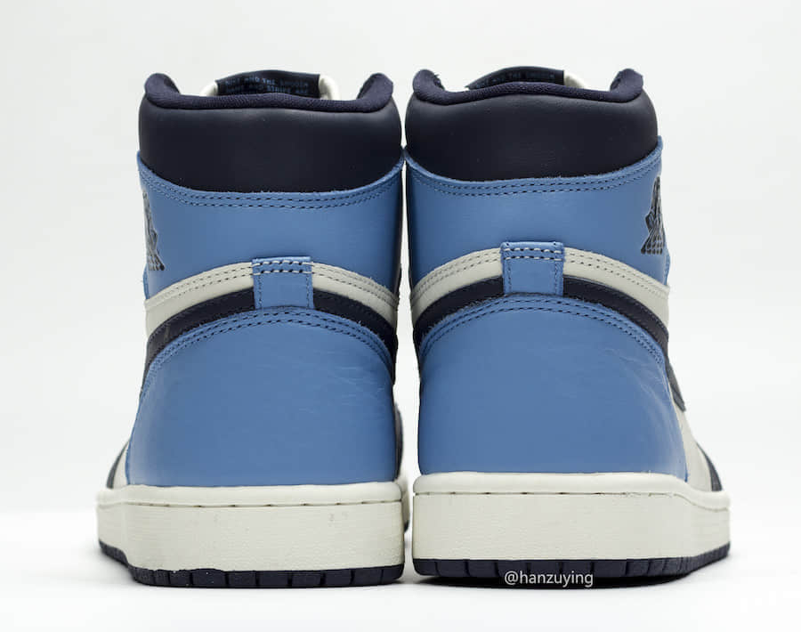 Air Jordan 1 Retro High OG “Obsidian” 货号：555088-140