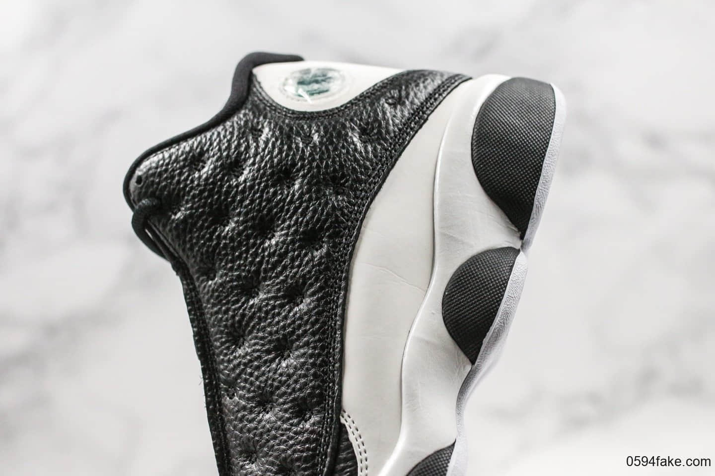 乔丹Air Jordan 13 Reverse He Got Game纯原版本反转熊猫爱与尊重AJ13黑白内置碳板3D猫眼全息 货号：414571-061