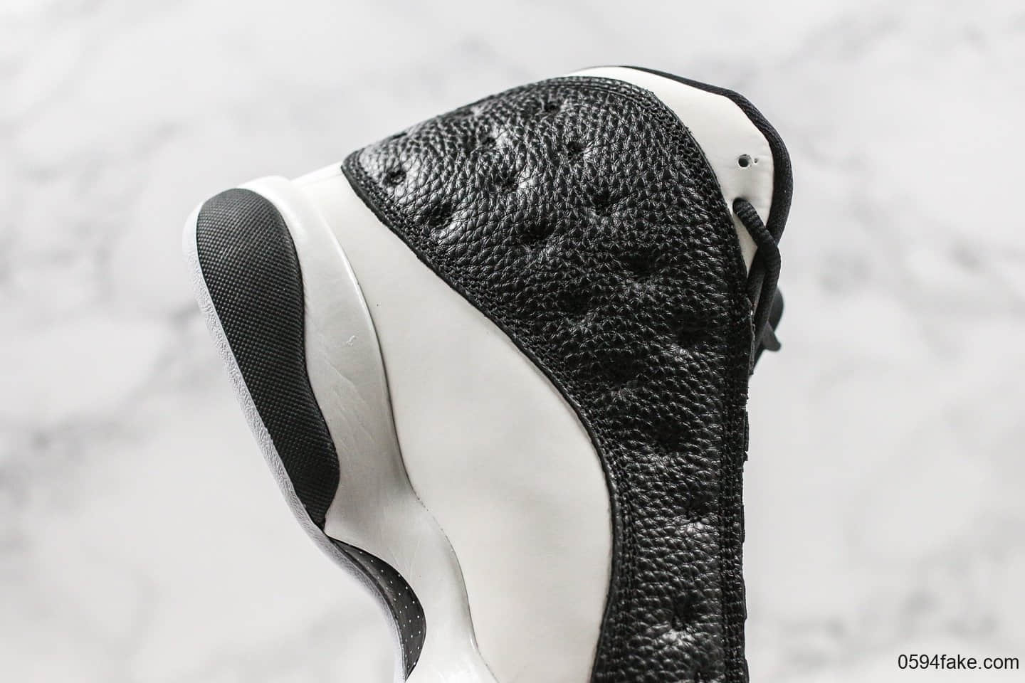 乔丹Air Jordan 13 Reverse He Got Game纯原版本反转熊猫爱与尊重AJ13黑白内置碳板3D猫眼全息 货号：414571-061