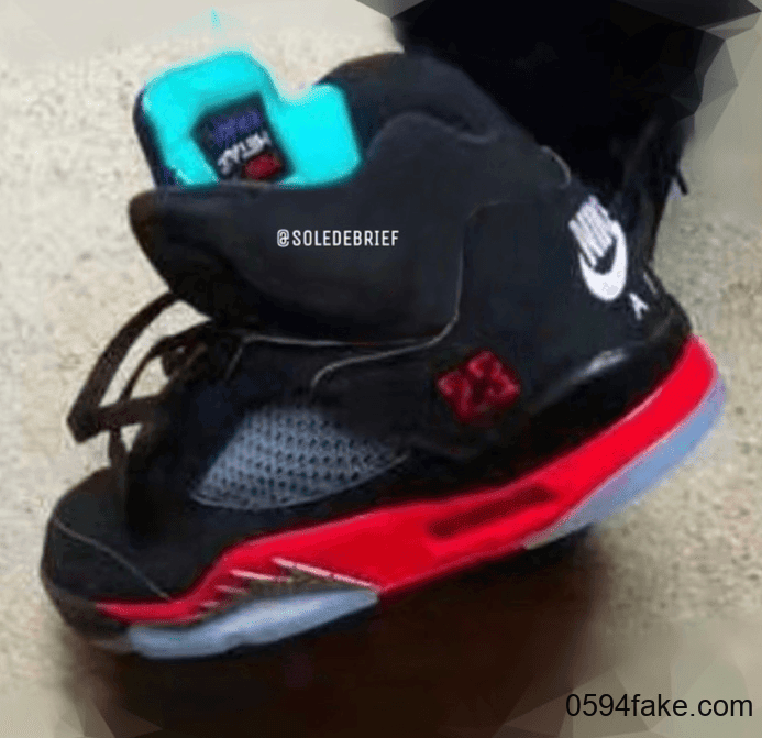 Air Jordan 5“ Top 3”实物图首度曝光！今年4月发售！ 货号：CZ1786-001