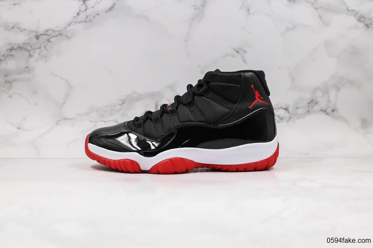 喬丹air jordan 11 concord純原版本aj11大魔王黑紅配色原檔案數據