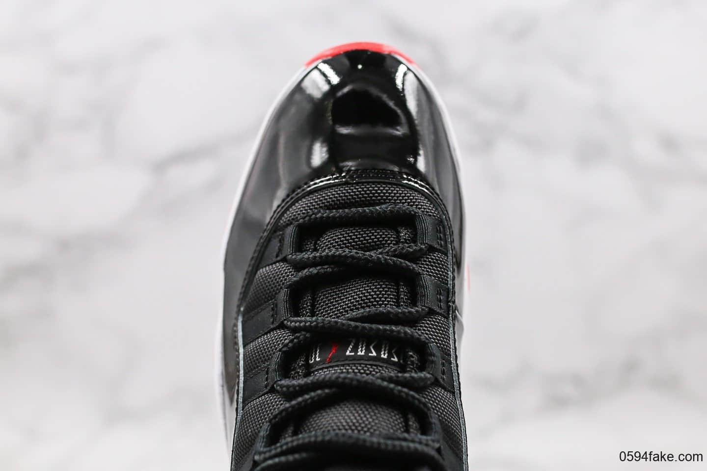 乔丹Air Jordan 11 Concord纯原版本AJ11大魔王黑红配色原档案数据开发区别市面通货版本真碳支持实战 货号：378037-061