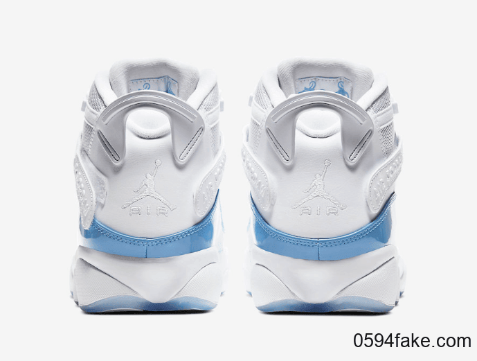 清新北卡配色！全新全新Jordan 6 Rings “UNC”现已发售！ 货号：CW7037-100