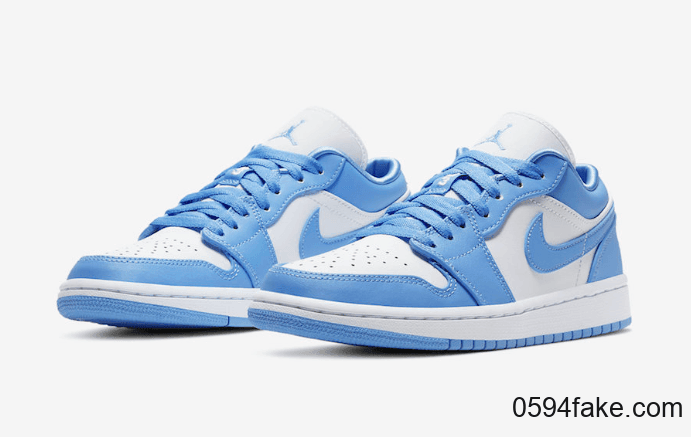 北卡Air Jordan 1 Low “UNC”首度曝光！清新十足！ 货号：AO9944-441