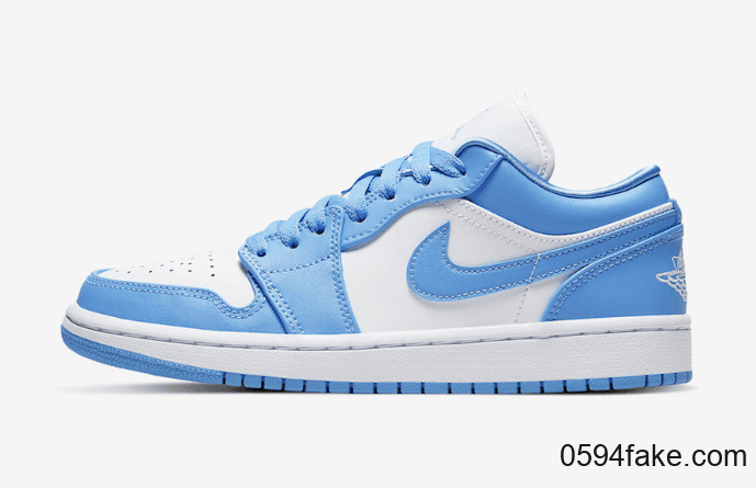 北卡Air Jordan 1 Low “UNC”首度曝光！清新十足！ 货号：AO9944-441