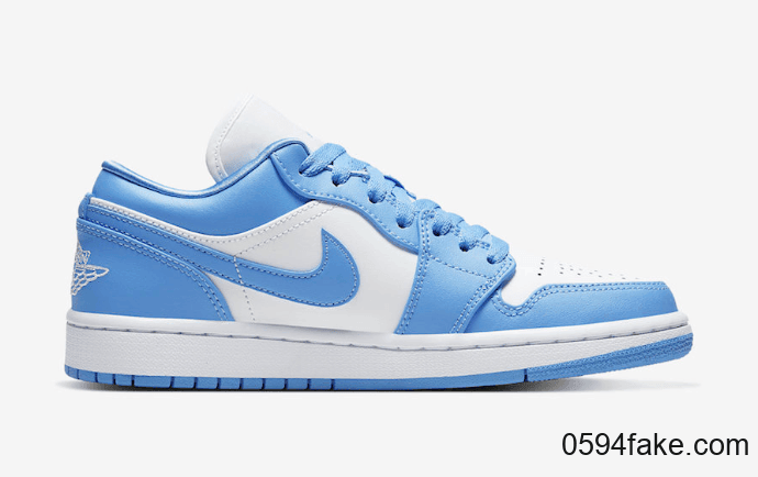 北卡Air Jordan 1 Low “UNC”首度曝光！清新十足！ 货号：AO9944-441