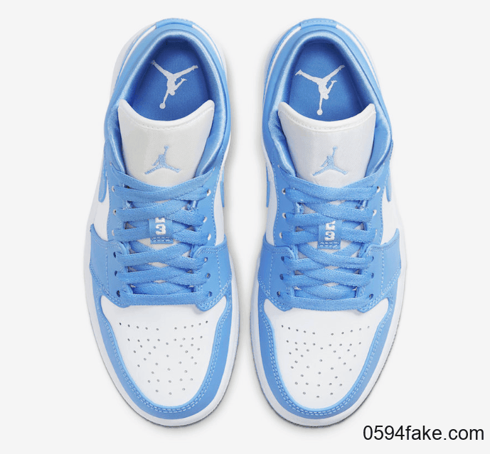 北卡Air Jordan 1 Low “UNC”首度曝光！清新十足！ 货号：AO9944-441