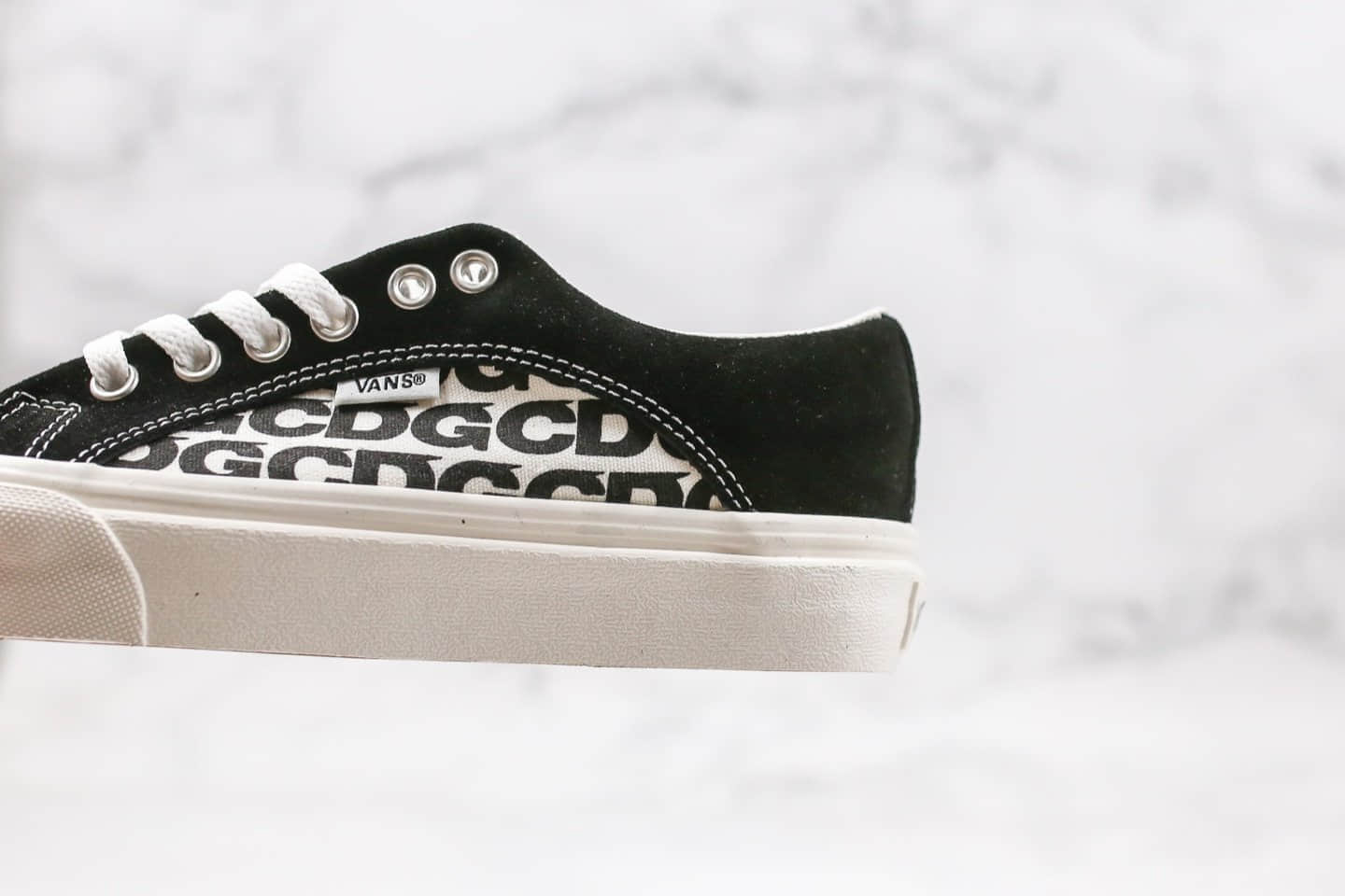 万斯Vans Authentic CDG Logo x Comme des Garcons公司级版本低帮川久保玲CDG2.0黑白原厂硫化大底原盒原标