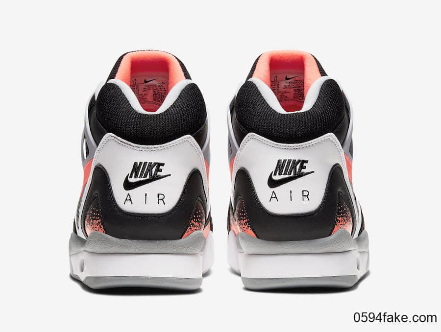 经典配色反转！Nike Air Tech Challenge 2“黑熔岩”后天发售！ 货号：CQ0936-001