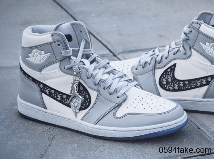 限量8500双！Dior x AJ1入手难度也太高了！ 货号：CN8607-002